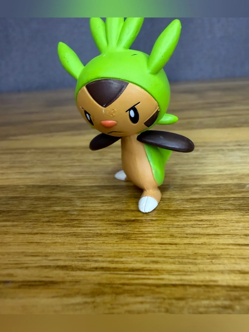 TOMY Nintendo Pokemon Chespin Action Figure Toy Fighting Pose 2015